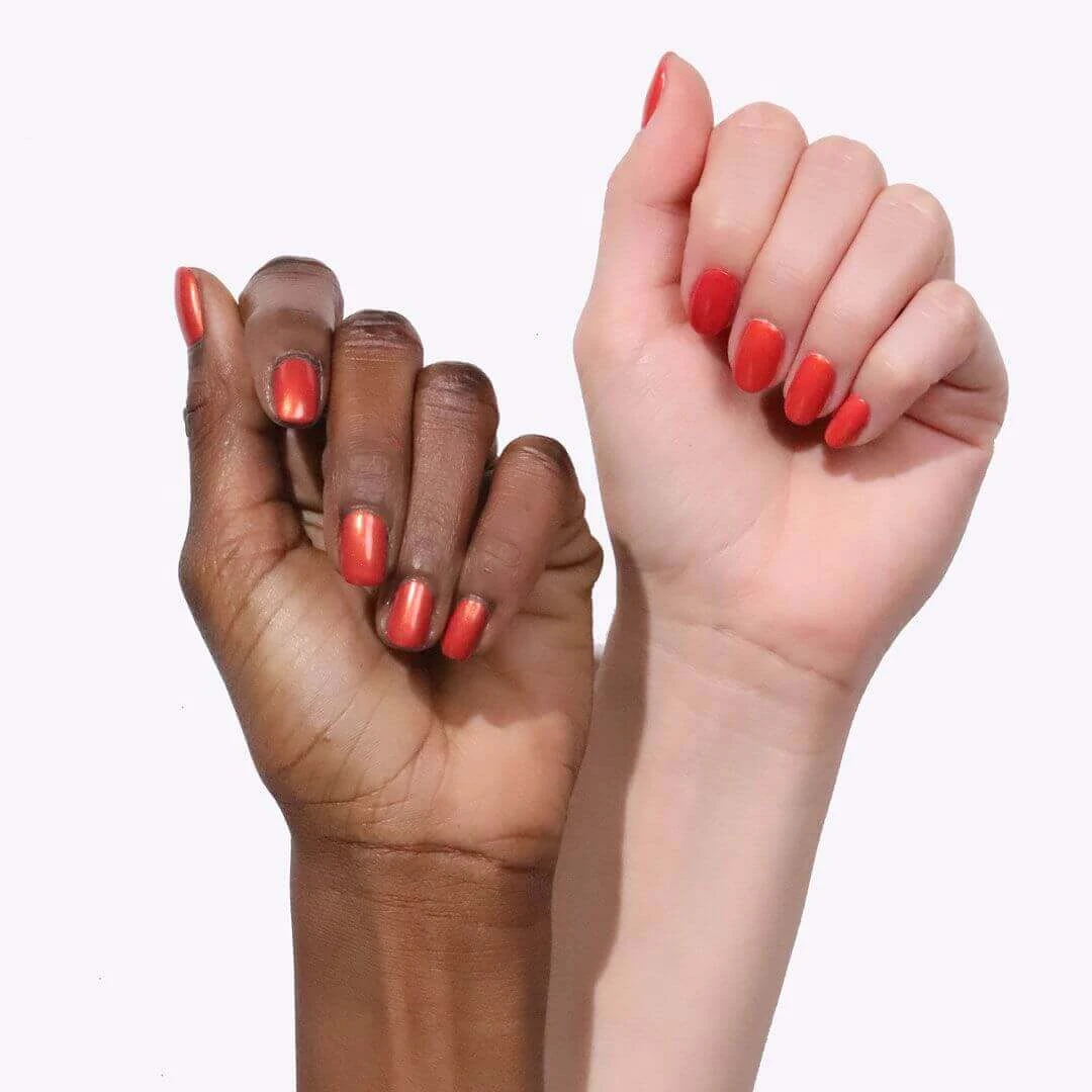 Empire Red Patent Shine 10X Nail Lacquer - Image 6