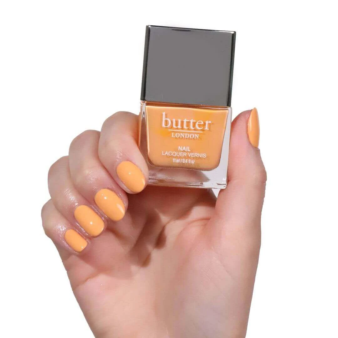 Pop Orange Patent Shine 10X Nail Lacquer - Image 4